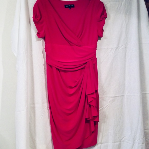 Jones New York Dresses Jones Of New York Cocktail Dress Raspberry